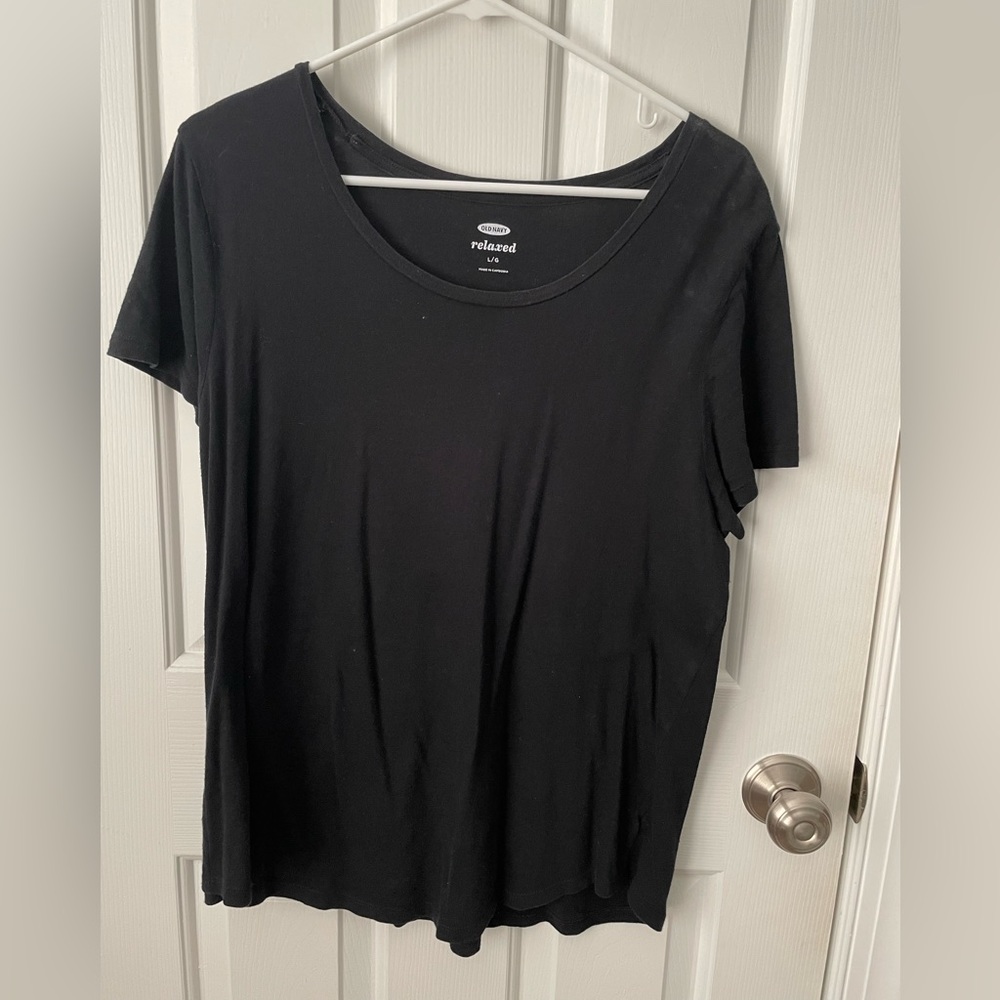 Black Large Old Navy Top